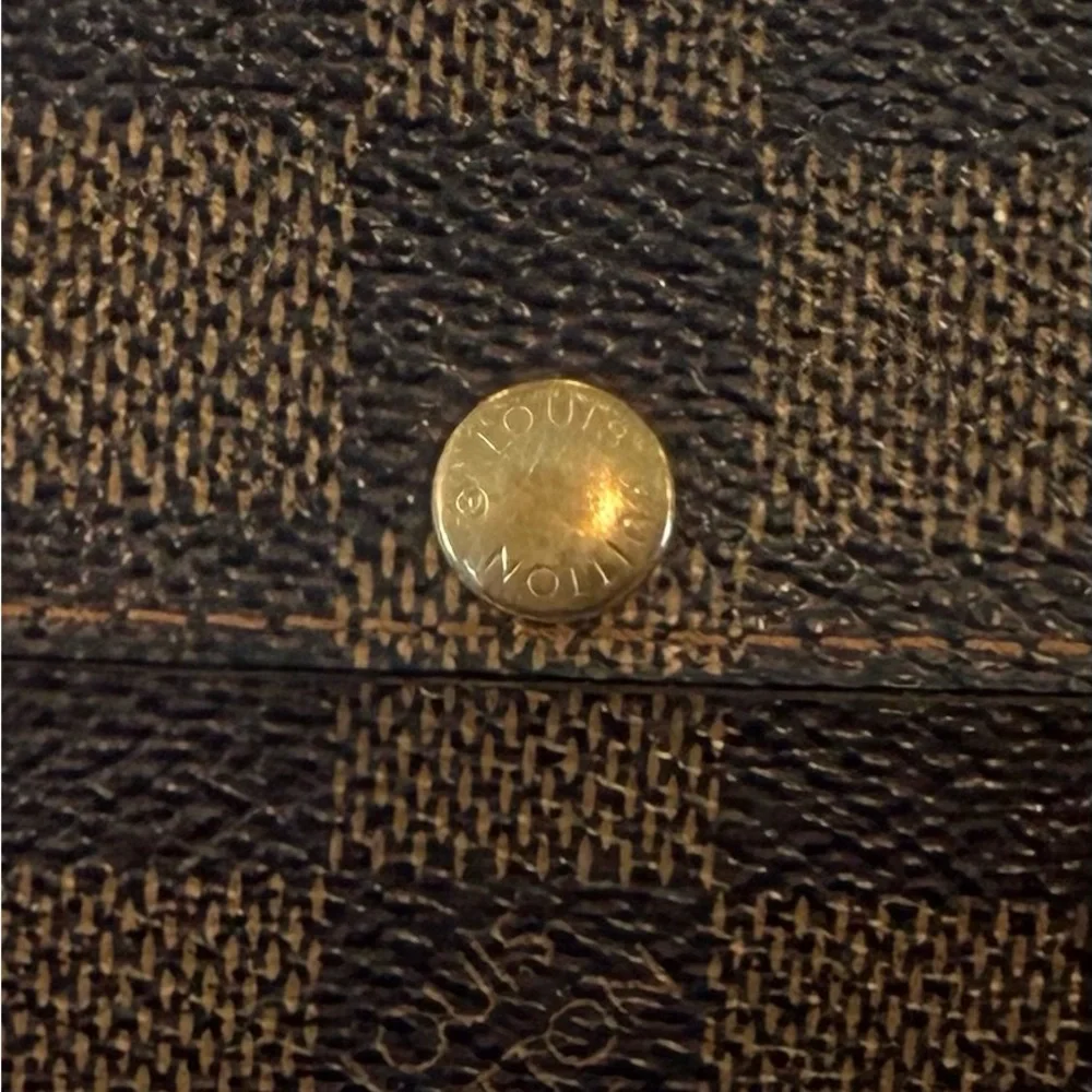 Louis Vuitton Ludlow Damier Ebene Brown Waller - Picture 6 of 7